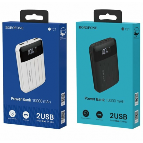 Внешний аккумулятор 10000mAh Borofone BT21  оптом
