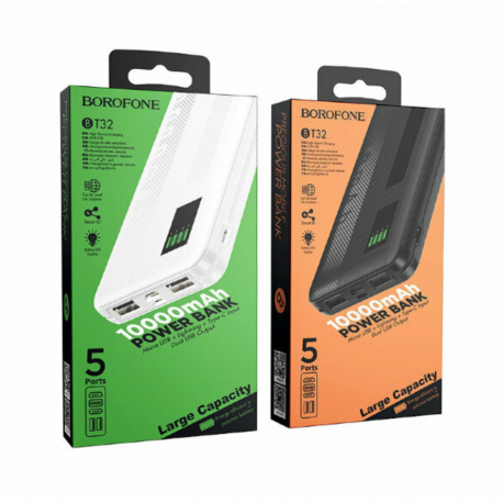 Внешний аккумулятор 10000mAh Borofone BT32  оптом