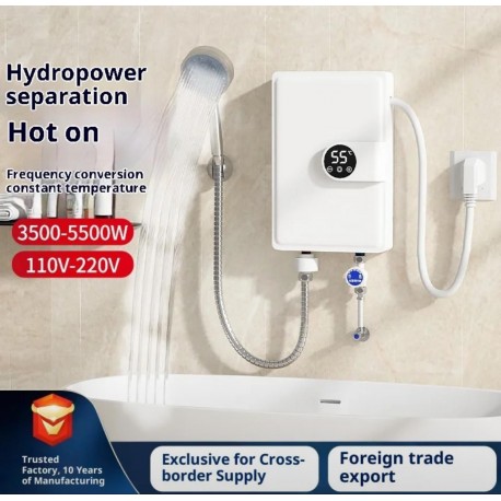 Электрический проточный нагреватель RY-LZT-3-3 для душа-5