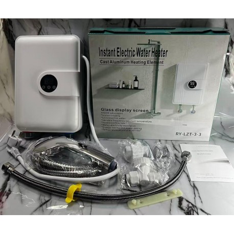 Электрический проточный нагреватель RY-LZT-3-3 для душа-6