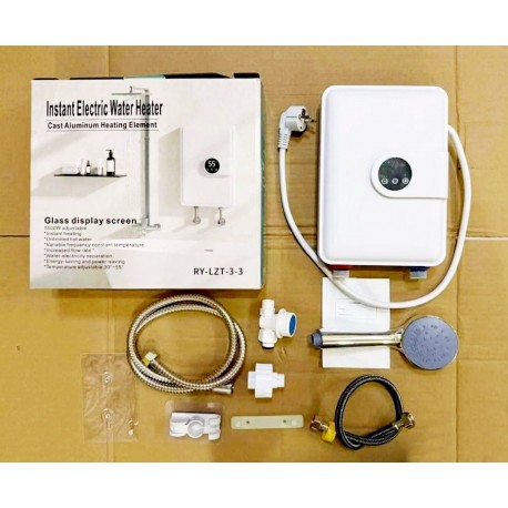 Электрический водонагреватель Instant Electric Water Heater RY-LZT-3-3, с душем-4