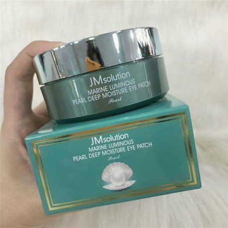 Гидрогелевые патчи JMsolution Marine Luminous Pearl Deep Moisture Eye Patch с морским комплексом 60 шт  оптом-3