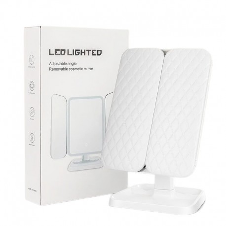 Светодиодное косметическое зеркало для макияжа 26 х 34 см  оптом