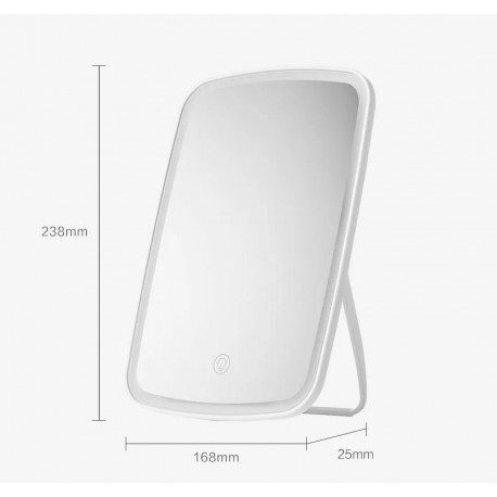 Зеркало для макияжа со светодиодной подсветкой и сенсорным экраном Tri-color LED Makeup Mirror  оптом-1