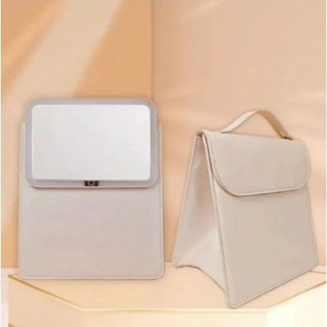 Сумка-Зеркало для макияжа сенсорное, косметическое, с подсветкой  оптом-3