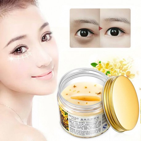 Маска для кожи вокруг глаз Bioaqua Golden Osmanthus Eye Mask 80 шт  оптом-3