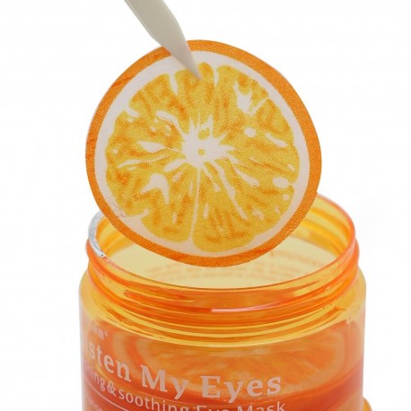 Патчи BioAqua Moisten My Eyes Orange & Green Tea Extracts 36 шт  оптом-2