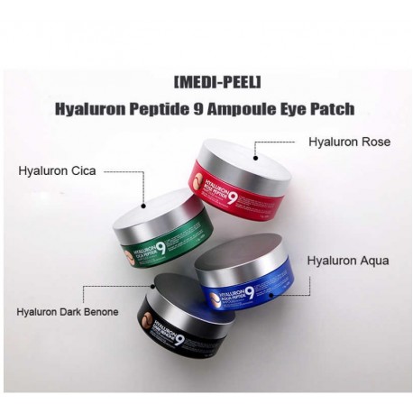 Патчи для глаз MEDI-PEEL Hyaluron Cica Peptide 9 Ampoule Eye Patch 60 шт  оптом-4