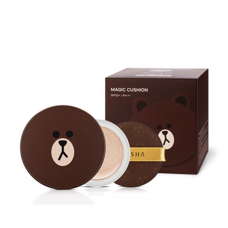 Пудра для лица Missha Line Friends Magic Cushion 15 г  оптом