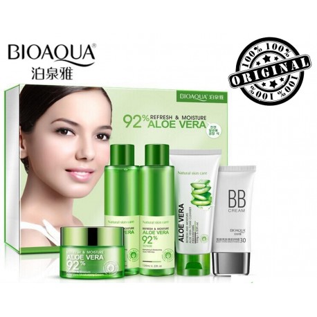 Набор Bioaqua Refresh & Moisture 92% Aloe Vera Set  оптом-2