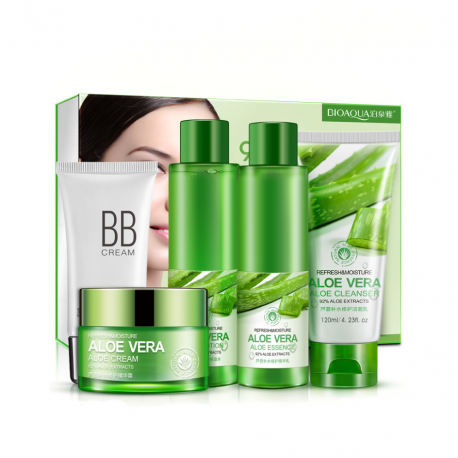 Набор Bioaqua Refresh & Moisture 92% Aloe Vera Set  оптом
