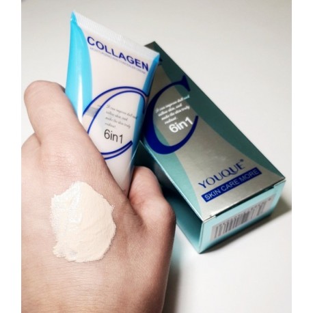 Увлажняющая тональная основа Collagen Moisturizing and Concealer Cream  тон 02 60 мл  оптом-1