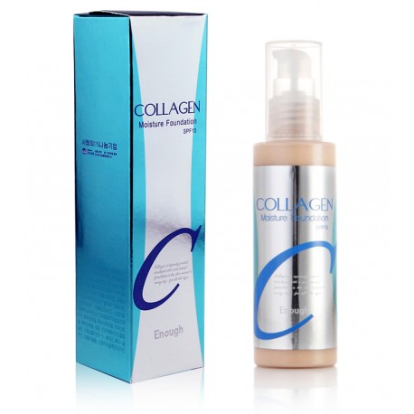 Увлажняющая тональная основа с коллагенами Enough Collagen Moisture Foundation (21 тон) 100 мл  оптом