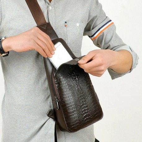 Мужская сумка Alligator с USB  оптом-6