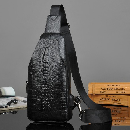 Мужская сумка Alligator с USB  оптом-8