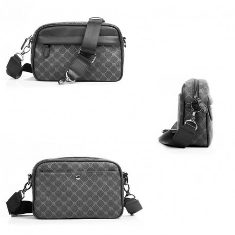 Мужская сумка с принтом через плечо  оптом-1