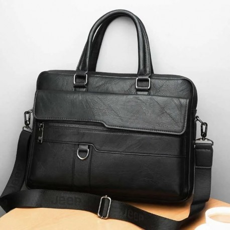 Портфель-сумка экокожа для документов, ноутбука-1
