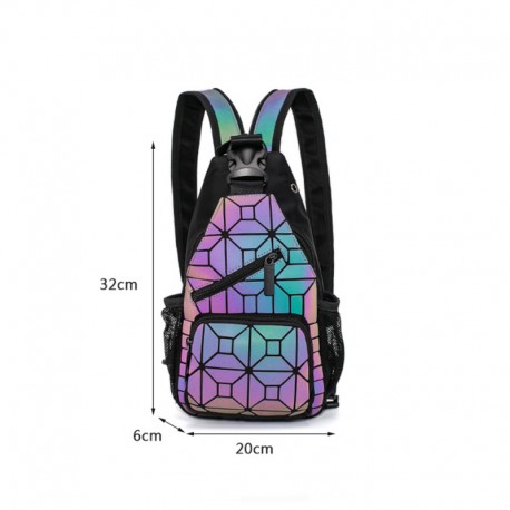 Голографический рюкзак Хамелеон  оптом-3