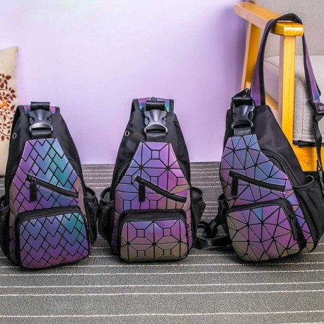 Голографический рюкзак Хамелеон  оптом-7