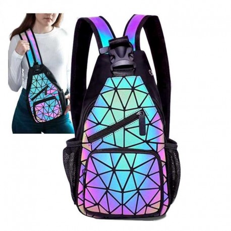 Голографический рюкзак Хамелеон  оптом-5