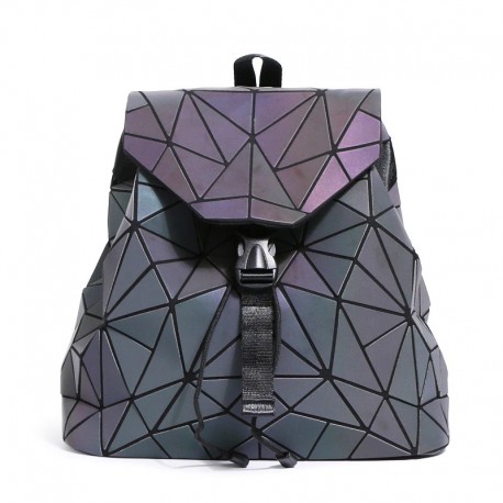 Голографический рюкзак Хамелеон (треугольники)  оптом-2