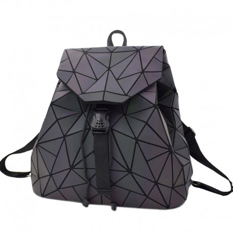 Голографический рюкзак Хамелеон (треугольники)  оптом-3