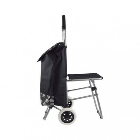 Сумка-тележка хозяйственная с откидным сиденьем  оптом-5