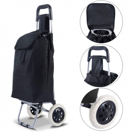 Сумка-тележка хозяйственная с откидным сиденьем  оптом-6