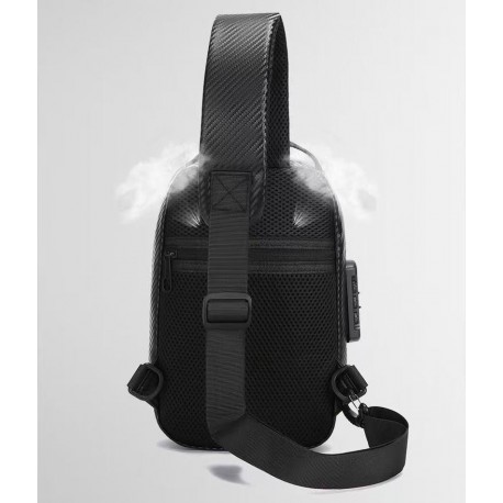 Мотоциклетная мужская сумка, нагрудная-5
