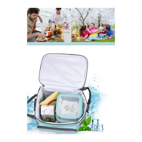 Сумка-холодильник для ланча, отдыха оптом-5