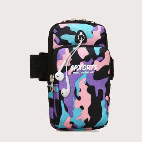 Сумка на плечо с камуфляжным принтом  оптом-1