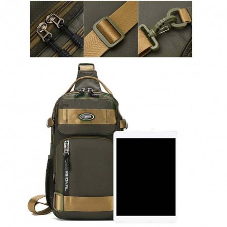 Мужская Сумка-Слинг на плечо  оптом-3