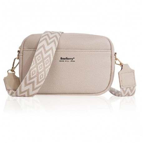 Сумка женская Baellerry на плечо кросс-боди 21 х 13 см с широким ремешком оптом