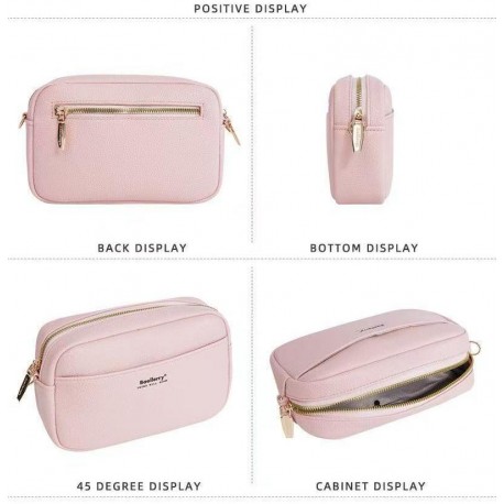 Сумка женская Baellerry на плечо кросс-боди 21 х 13 см с широким ремешком оптом-11