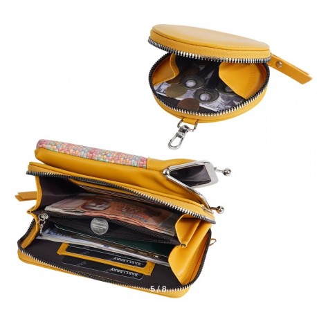 Сумка женская на плечо кросс-боди 11 х 19 см с широким ремешком оптом-2