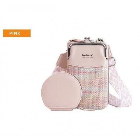 Сумка женская на плечо кросс-боди 11 х 19 см с широким ремешком оптом-3