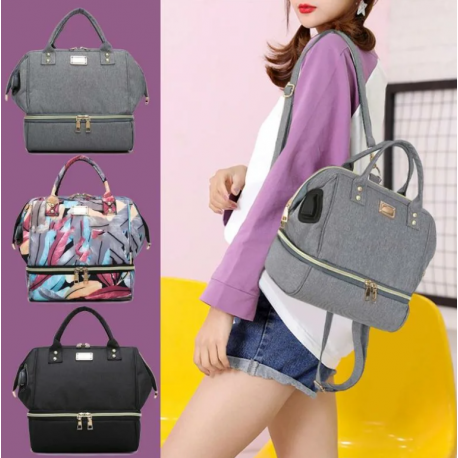 Сумка-органайзер для мам Mummy Diaper Bag  оптом-9