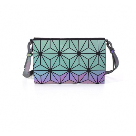 Светящаяся вечерняя сумка-конверт Хамелеон  оптом-1