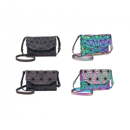 Светящаяся вечерняя сумка-конверт Хамелеон  оптом-2