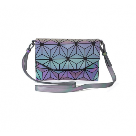 Светящаяся вечерняя сумка-конверт Хамелеон  оптом