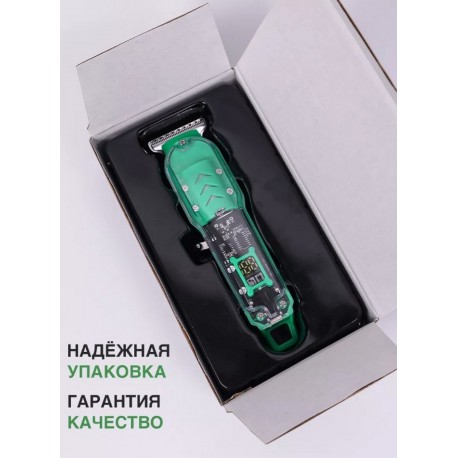 Беспроводная машинка VBT-999 для стрижки волос, бороды и усов оптом-4