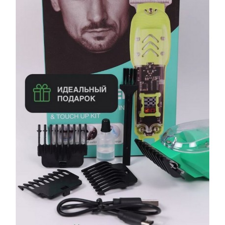 Беспроводная машинка VBT-999 для стрижки волос, бороды и усов оптом-5