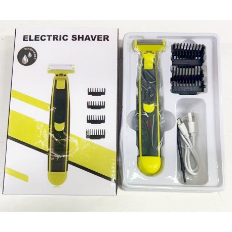 Электрическая бритва мужская ELECTRIC SHAVER с Т-образным лезвием-4