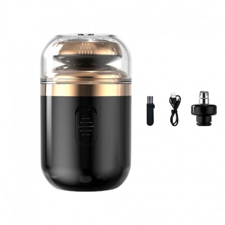 Портативная бритва-триммер для мужчин 2 в 1  оптом-3