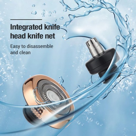 Портативная бритва-триммер для мужчин 2 в 1  оптом-10