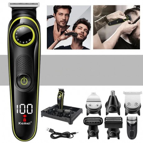 Триммер для волос Kemei Haircut Machine KM-696  оптом-4