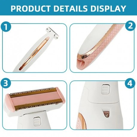 Триммер женский для удаления волос TOTAL BODY NAIR REMOVER NEW SOFT BODY  оптом-9