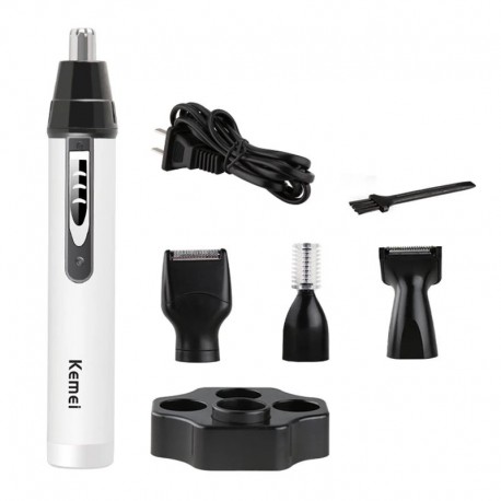 Универсальный многофункциональный электрический триммер для бороды и усов Kemei km-6650  оптом-4