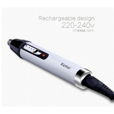 Универсальный многофункциональный электрический триммер для бороды и усов Kemei km-6650  оптом-8