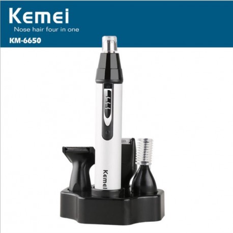 Универсальный многофункциональный электрический триммер для бороды и усов Kemei km-6650  оптом-10